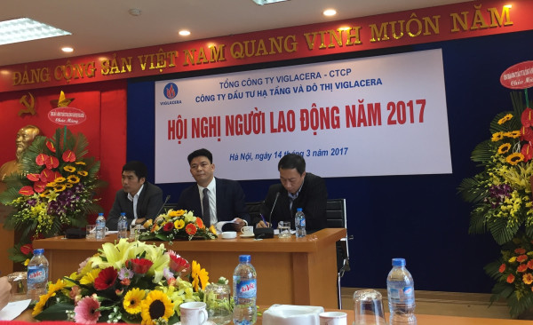 Công ty Đầu tư Hạ tầng và Đô thị Viglacera tổ chức Hội nghị người lao động năm 2017